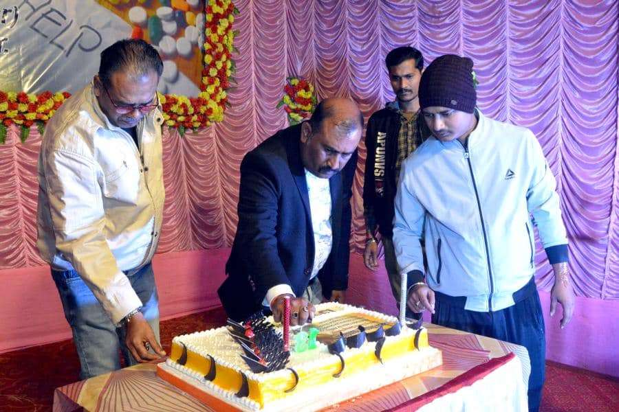 Cake cutting ceremony on 13th Anniversary  | Asansol Blessing Foundation